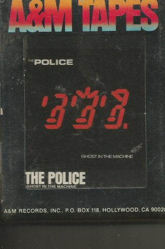 THE POLICE GHOST IN THE MACHINE STILL SEALED 8 TRACK TAPE