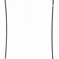 LCD Mid Frame Digitizer Part Holder for iPad 2 - Black