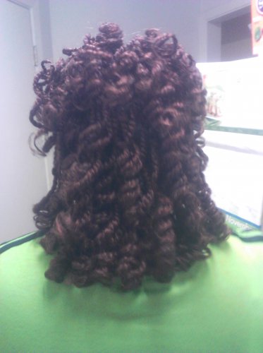 kinky twist with curl