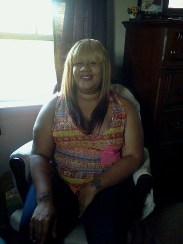 Full sew in weave with bang