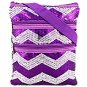 Purple Sequin Crossbody