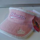Princess Visor ( pink and white color)