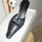 Black Mules With Heel