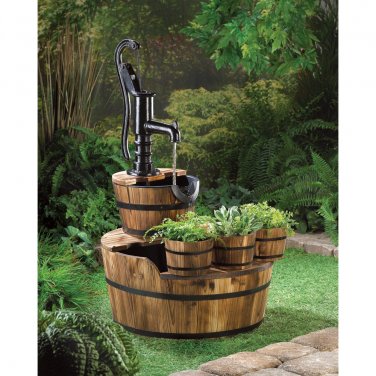 Pump & Barrel Fountain