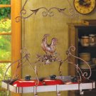 Country Rooster Kitchen Rack