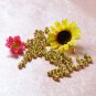 100pcs 9.5mm Gold Color Metal Bullet Rivet Spikes Stud Punk rock Bag B