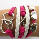 Bracelet LOVE Heart to Heart with exquisite gift box