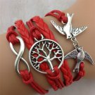 Bracelet Peace Dove tree with exquisite gift box