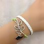 Bracelet Leaf bracelets with exquisite gift box