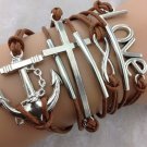 Bracelet LOVE Anchor CROSS with exquisite gift box