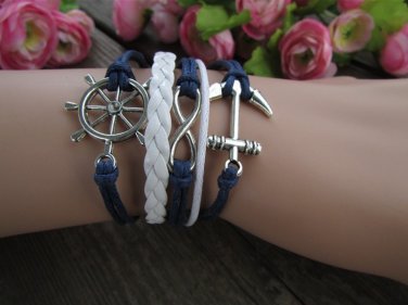 Bracelet Anchor bracelets with exquisite gift box