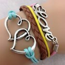 Bracelet LOVE Heart to Heart with exquisite gift box