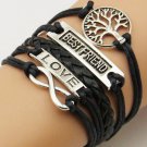 Bracelet LOVE BEST FRIEND bracelets with exquisite gift box