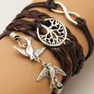 Bracelet Peace dove Tree bracelets with exquisite gift box