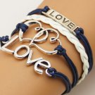 Bracelet LOVE Heart to Heart with exquisite gift box
