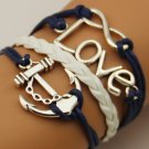 Bracelet Anchor LOVE bracelets with exquisite gift box