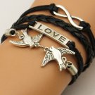 Bracelet LOVE Peace Dove Bracelets with exquisite gift box