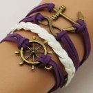 Bracelet Anchor bracelets with exquisite gift box