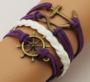 Bracelet Anchor bracelets with exquisite gift box