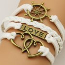Bracelet LOVE Heart to Heart white bracelets with exquisite gift box