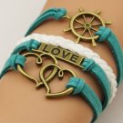 Bracelet LOVE Heart to Heart with exquisite gift box