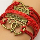 Bracelet LOVE LOVE Heart to Heart with exquisite gift box