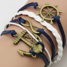 Bracelet Anchor bracelets with exquisite gift box
