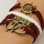 Bracelet LOVE Heart to Heart with exquisite gift box