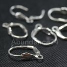 4 pcs Shell Sterling Silver Lever Back Earrings with Open Loop LBS01