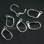 4 pcs Shell Sterling Silver Lever Back Earrings with Open Loop LBS01