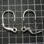 4 pcs Shell Sterling Silver Lever Back Earrings with Open Loop LBS01