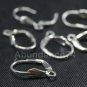 4 pcs Shell Sterling Silver Lever Back Earrings with Open Loop LBS01