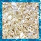 36 pcs Swarovski Crystal Elements 5328 5mm XILLION BICONE Beads GOLDEN SHADOW