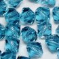 12 pcs Swarovski Crystal Elements 5301 8mm BICONE Beads INDICOLITE