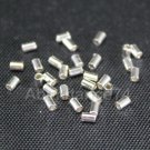 80 pieces High Quality 925 Sterling Silver Tube Bead 3mm X 2mm ST01