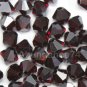 36 pcs Swarovski Crystal Elements 5301 5mm BICONE Beads GARNET SATIN