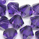 36 pcs Swarovski Crystal Elements 5301 5mm BICONE Beads PURPLE VELVET