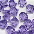 36 pcs Swarovski Crystal Elements 5328 5mm XILLION BICONE Beads TANZANITE