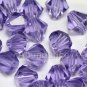 36 pcs Swarovski Crystal Elements 5328 5mm XILLION BICONE Beads TANZANITE
