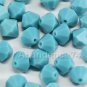 36 pcs Swarovski Crystal Elements 5328 5mm XILLION BICONE Beads TURQUOISE