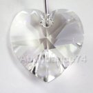 2 pcs 14mm 6202 Swarovski Crystal Heart Pendant MOONLIGHT