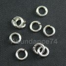 30 pcs 925 Sterling Silver Open Rings 6.7mm 1.2mm High Quality OR72