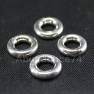 4pcs 925 Sterling Silver LARGE Round Closed Soldered 12mm Ring CR124