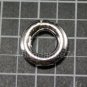4pcs 925 Sterling Silver LARGE Round Closed Soldered 12mm Ring CR124