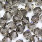 36 pcs Swarovski Crystal Elements 5301 5mm BICONE Beads BLACK DIAMOND SATIN