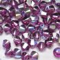 36 pcs Swarovski Crystal Elements 5301 5mm BICONE Beads AMETHYST AB
