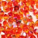 36 pcs Swarovski Crystal Elements 5301 5mm BICONE Beads FIREOPAL AB