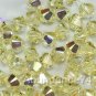 36 pcs Swarovski Crystal Elements 5328 5mm XILLION BICONE Beads JONQUIL AB