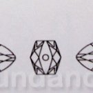 4pcs Swarovski Crystal 5727 14mm Fish Beads Aquamarine