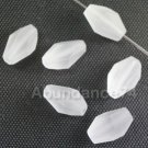 4 pcs Swarovski Crystal 5203 POLYGON Beads 12mm x 8mm MATT
